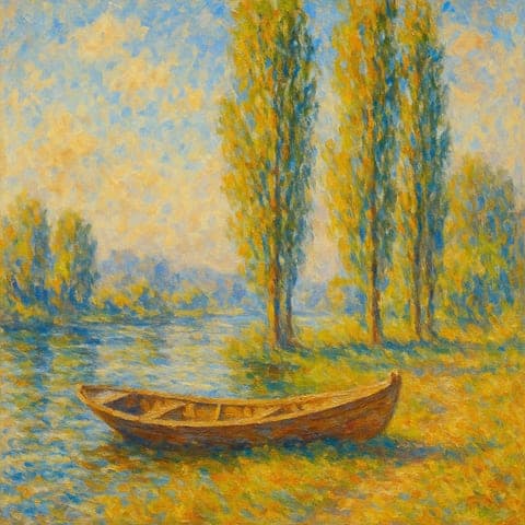 Painted here in the Impressionism