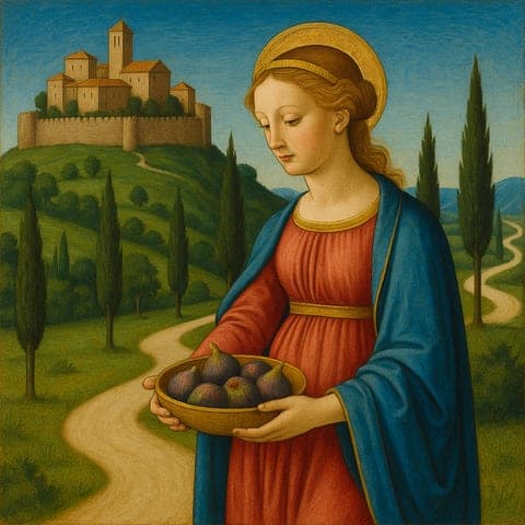 Painted here in the Renaissance