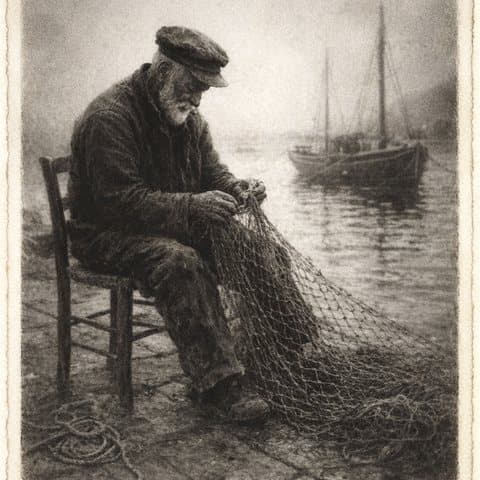 Painted here in the Archive Print hand