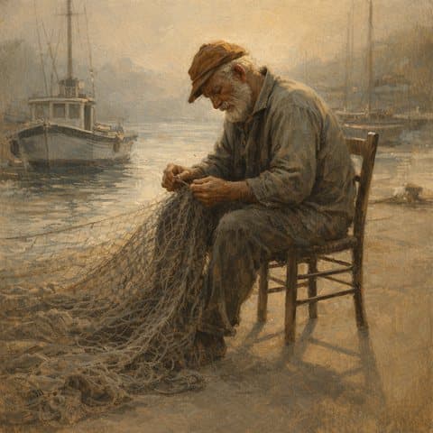 Painted here in the Quiet Oil hand