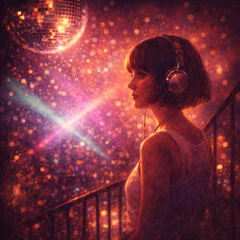 Painted here in the Disco Glam hand