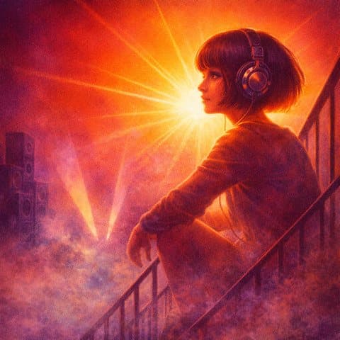 Painted here in the Rock Poster hand
