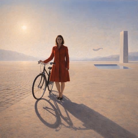 Painted here in the Surreal Desert hand