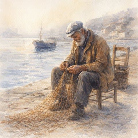 Painted here in the Watercolour hand