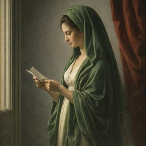 Painted here after Jacques-Louis David, golden render