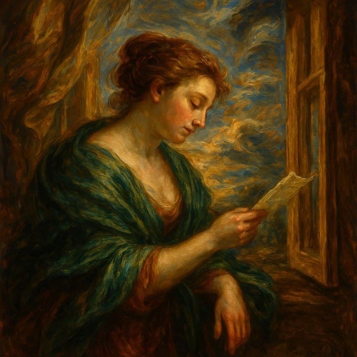 Painted here after Peter Paul Rubens, golden render