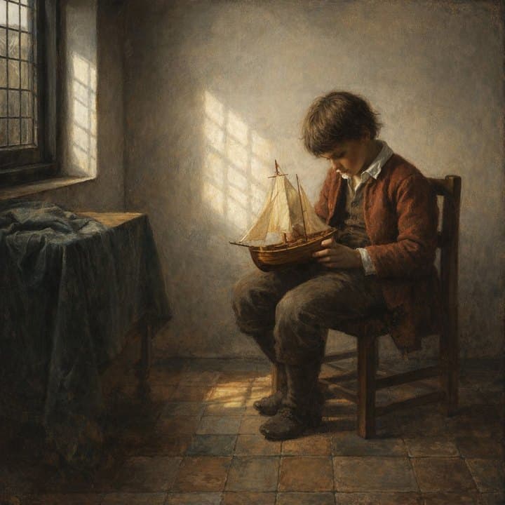 Painted here after Johannes Vermeer, golden render