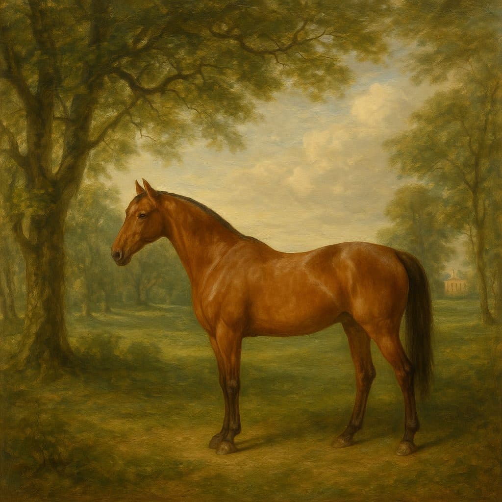 Fine-art portrait in the style of Gainsborough